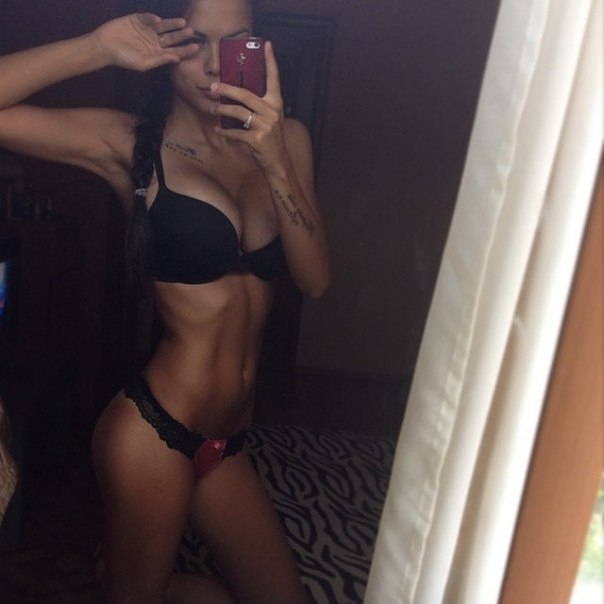 Viktoria Odintsova in lingerie