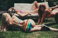 Dioni Tabbers in a bikini