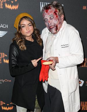 Sarah Hyland 5th Annual LA Haunted Hayride VIP Premiere Night in Los Angeles, October 10, 2013 
