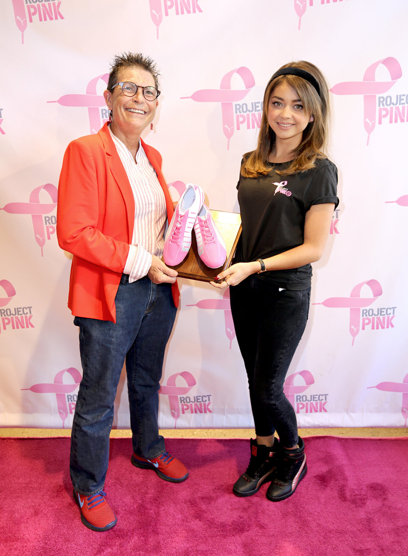 Sarah Hyland – PUMA Project Pink Charity 10/12/13  