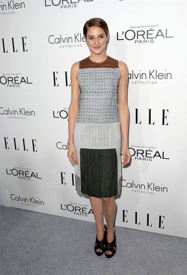 Shailene Woodley ELLE’s 20th Annual Women in Hollywood Celebration in Beverly Hills, October 21, 2013 