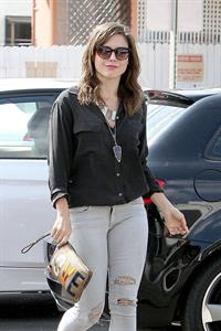 Sophia Bush at Ramirez Tran Salon in Beverly Hills 10/3/13 