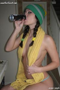 Kari Sweets on a rainy day