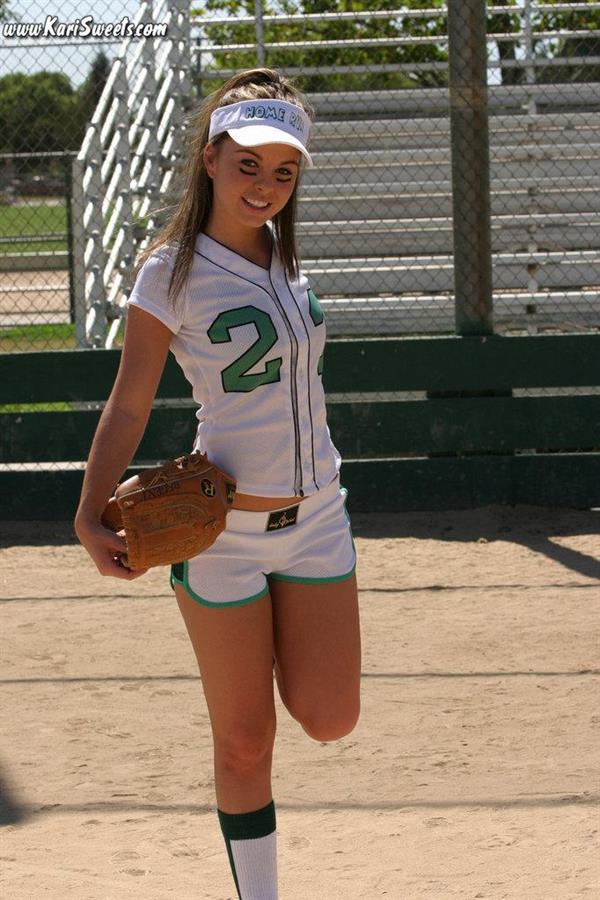 Softball Kari Sweets is a home run