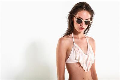 Beate Muska in a bikini