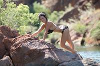 Denise Milani in a bikini