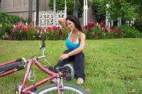 Denise Milani Snapshots - Bicycle