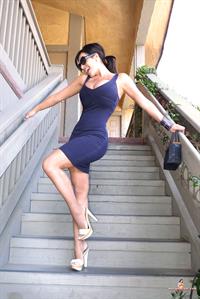 Denise Milani Snapshots - BlueDress