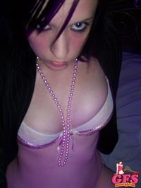 Anonymous in lingerie