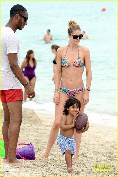 Doutzen Kroes in a bikini