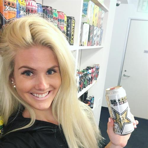 Silje Norendal taking a selfie