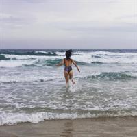 Roz Groenewoud in a bikini - ass