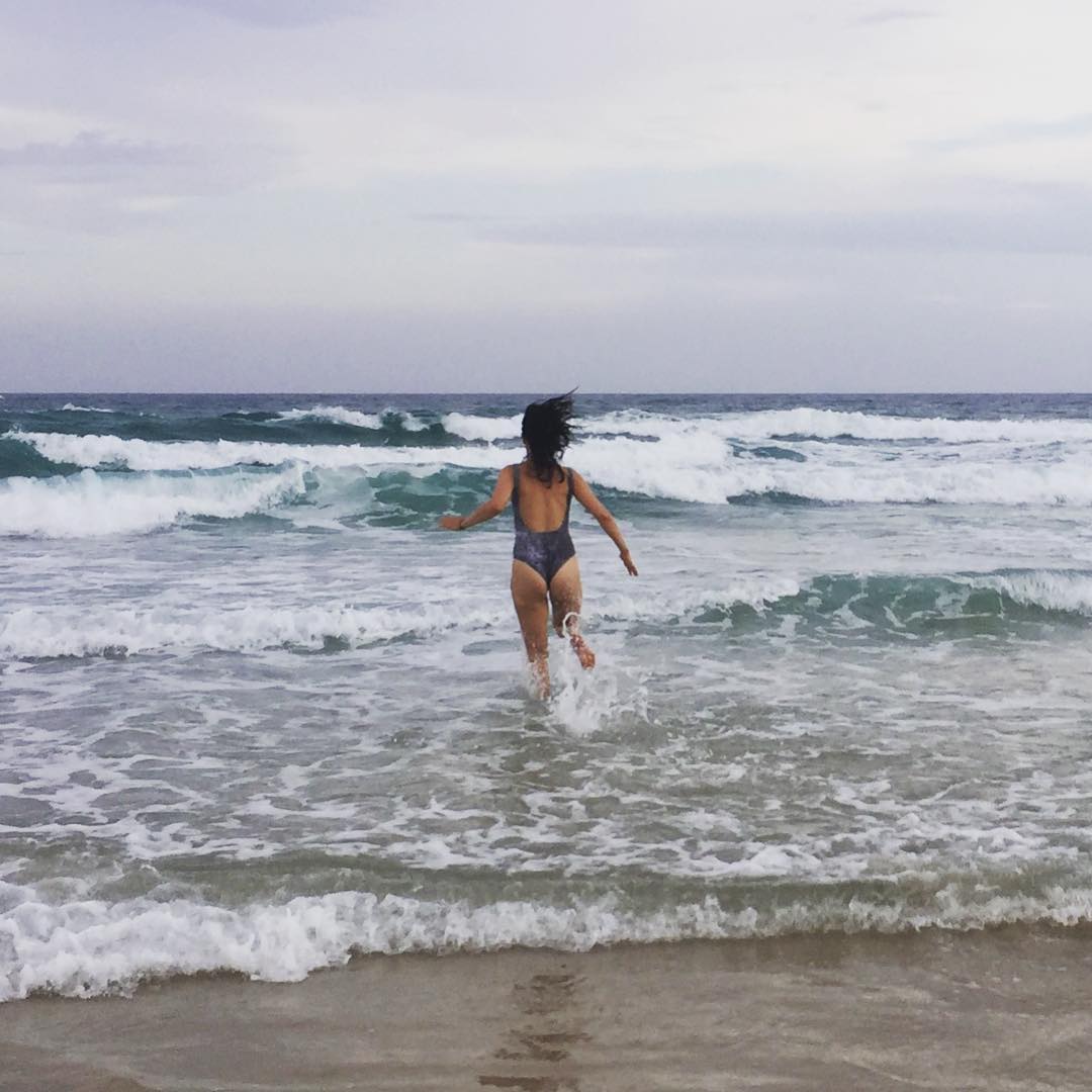 Roz Groenewoud in a bikini - ass