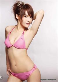 Mia Chan in a bikini