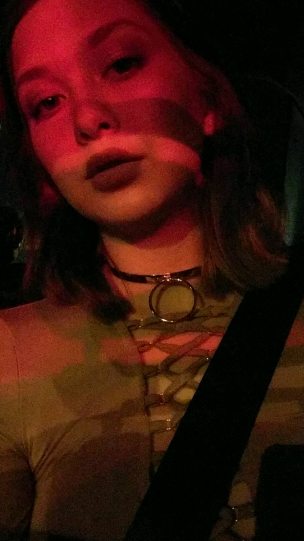 Jean Champion taking a selfie