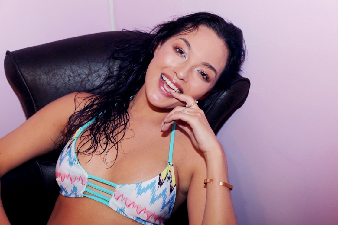 Mia Kang in a bikini