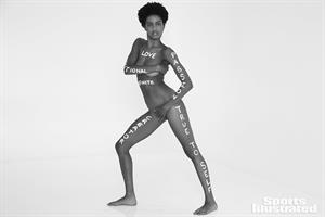 Ebonee Davis nude in Sports Illustrated 2018