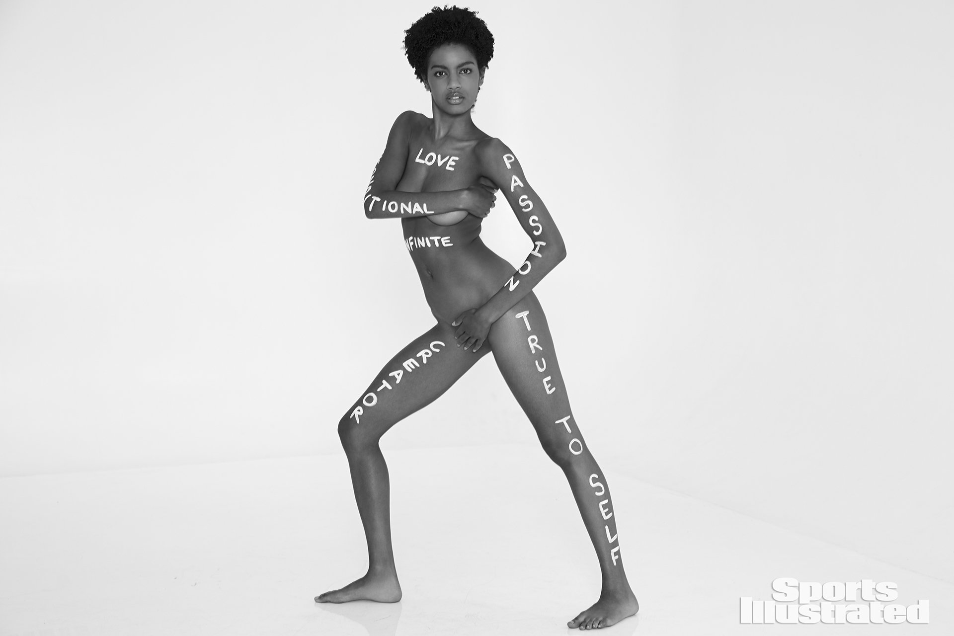 Ebonee Davis nude in Sports Illustrated 2018