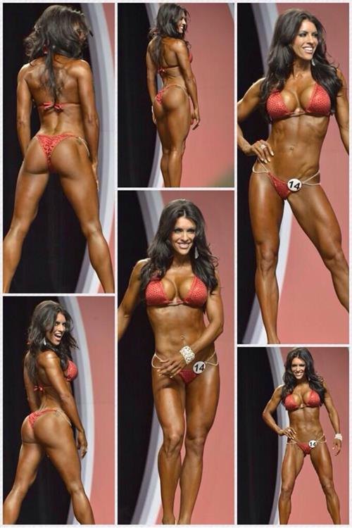 Amanda Latona Kuclo in a bikini