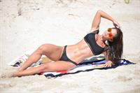 Michelle Lewin in a bikini