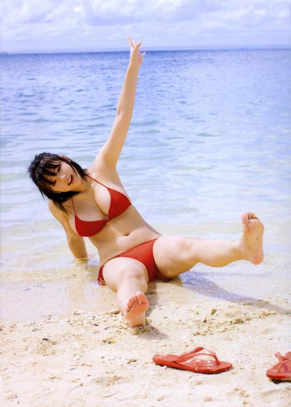 Ai Shinozaki in a bikini