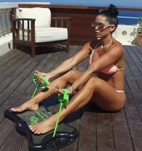 Michelle Lewin in a bikini