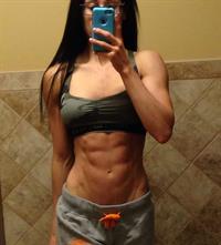 Ashley Kaltwasser taking a selfie