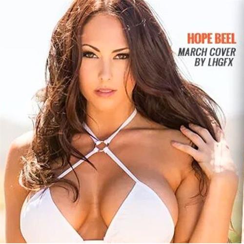 Hope Beel in a bikini