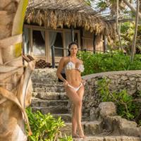 Hope Beel in a bikini