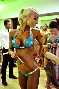 Anna Virmajoki in a bikini