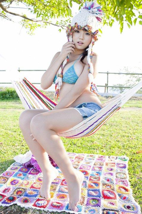 Ai Shinozaki in a bikini