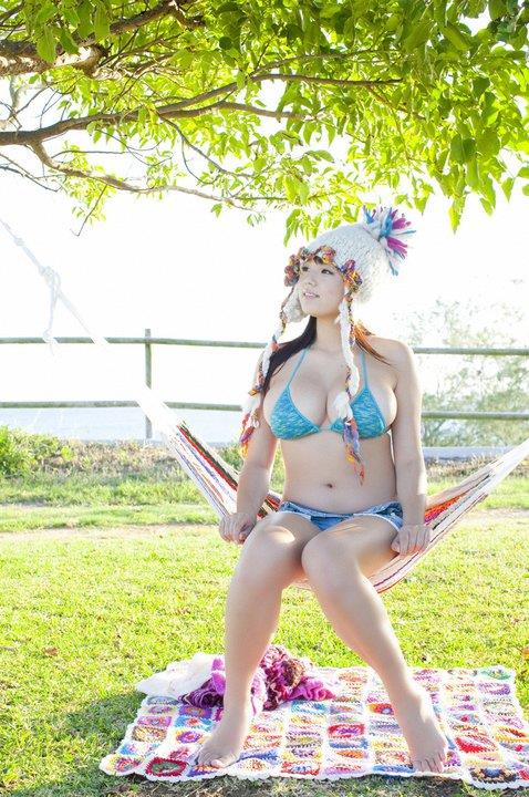 Ai Shinozaki in a bikini