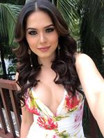 Andrea Meza taking a selfie