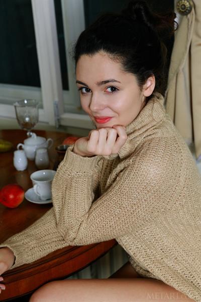 Bridgette Angel Strips in her Room