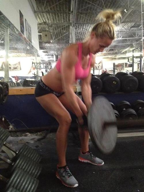 Tawna Eubanks McCoy in a bikini