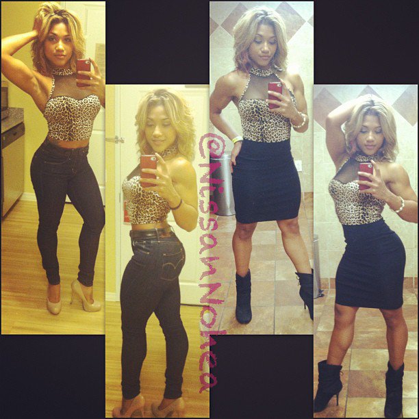 Nissan Nohea taking a selfie