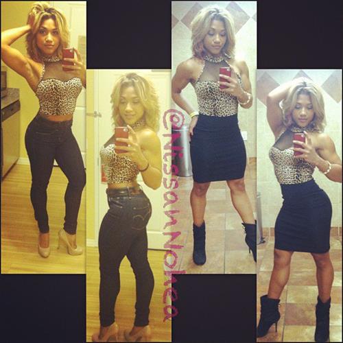 Nissan Nohea taking a selfie