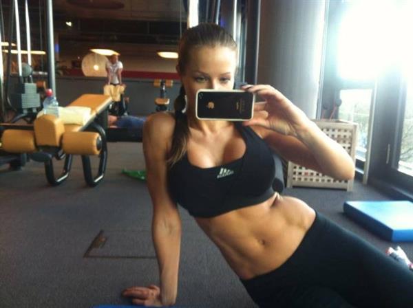 Nina Eckert taking a selfie