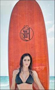 Hope Howard in a bikini