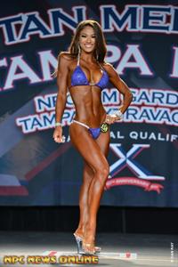 Janet Layug in a bikini