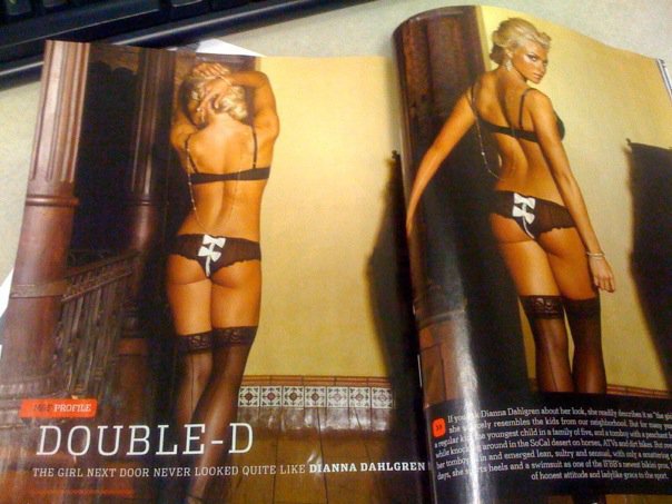 Dianna Dahlgren in lingerie