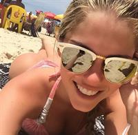 Barbara Evans in a bikini