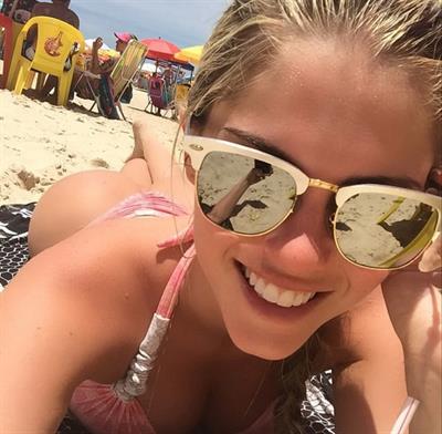 Barbara Evans in a bikini