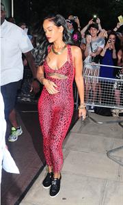 Rihanna - Shows off her toned physique in London in a $198 Adidas Originals Opening Ceremony (19.07.2013) 