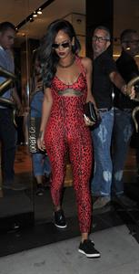 Rihanna - Shows off her toned physique in London in a $198 Adidas Originals Opening Ceremony (19.07.2013) 