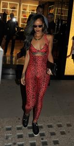 Rihanna - Shows off her toned physique in London in a $198 Adidas Originals Opening Ceremony (19.07.2013) 