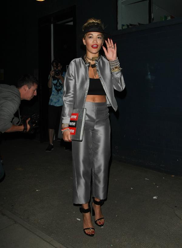 Rita Ora - Night out in London (11.07.2013) 