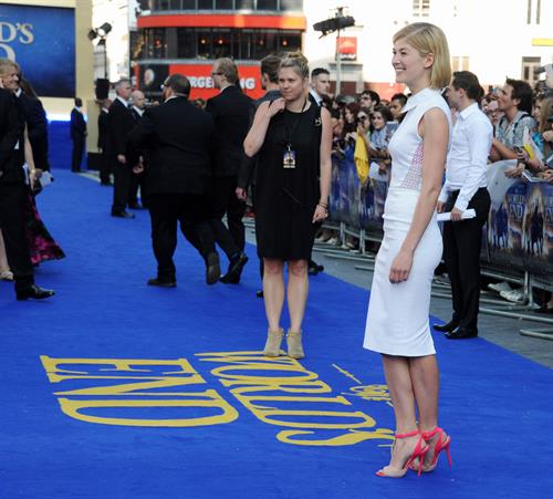 Rosamund Pike  The World's End  World Premiere in London on July 10, 2013 