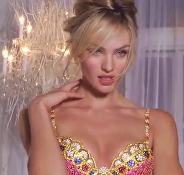 Candice Swanepoel in lingerie