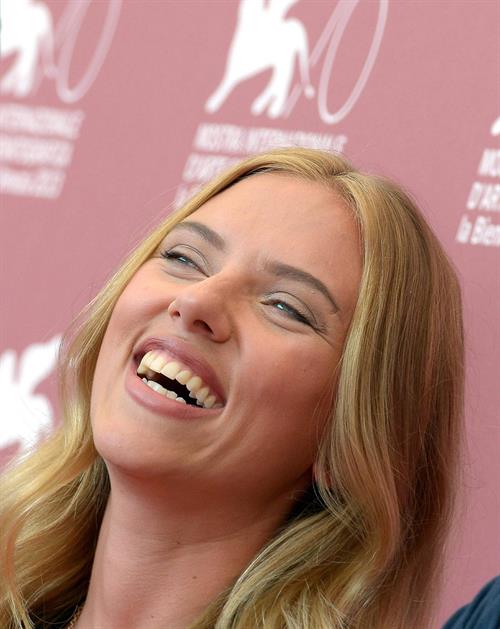 Scarlett Johansson Under The Skin Photocall in Venice 9/3/2013 